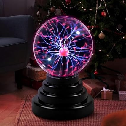 Touch-Sensitive Plasma Ball Lamp – Interactive USB Globe