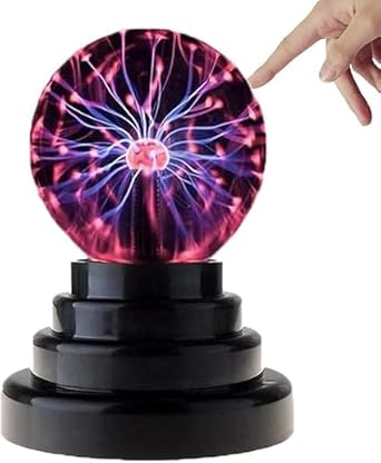 Touch-Sensitive Plasma Ball Lamp – Interactive USB Globe