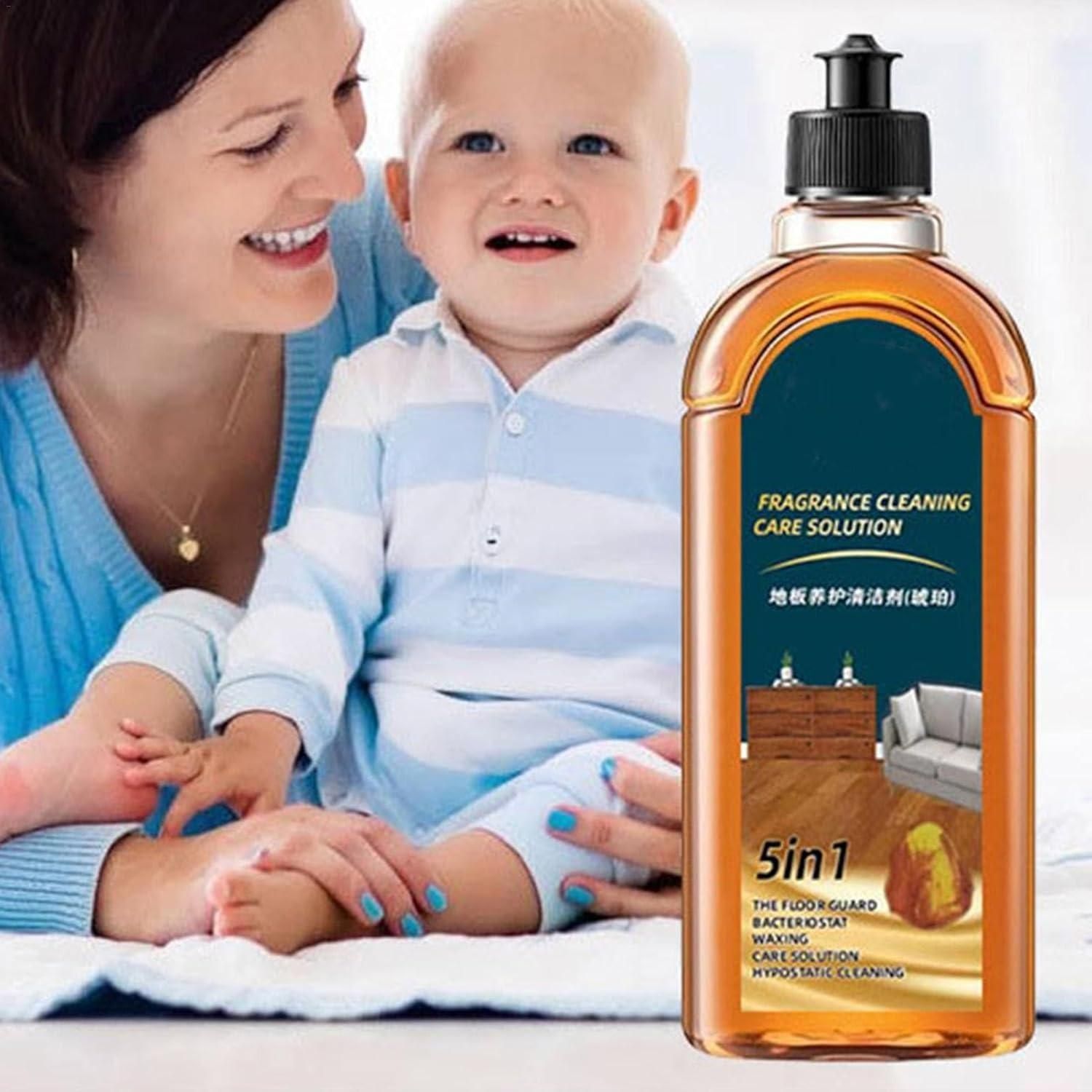One Bottle, Five Benefits: Deep Clean + Fresh Fragrance for Every Floor